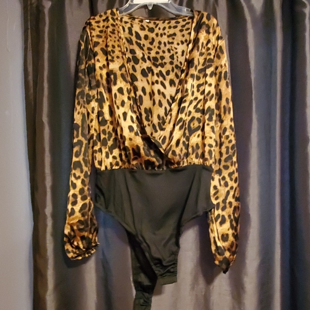 Leopard bodysuit